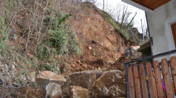 cene frana si lavora per la messa in sicurezza foto valseriana news